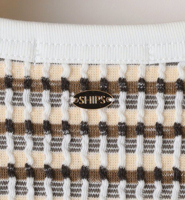 SHIPS KIDS「SHIPS KIDS:140cm / ジャカード ワンピース」|ワンピース|