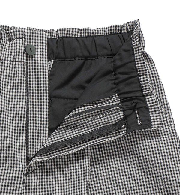 SHIPS for women「〈手洗い可能〉ACAR バンピー チェック タック パンツ」|その他|