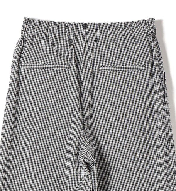 SHIPS for women「〈手洗い可能〉ACAR バンピー チェック タック パンツ」|その他|