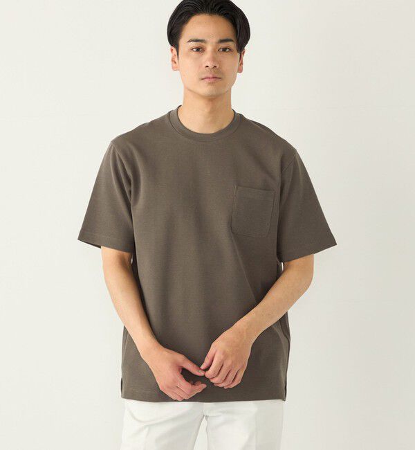 SHIPS Colors 「SHIPS Colors:〈吸水速乾・遮熱・UVカット〉AVANT(R) 3D サーフニット T◇」|Tシャツ・カットソー|