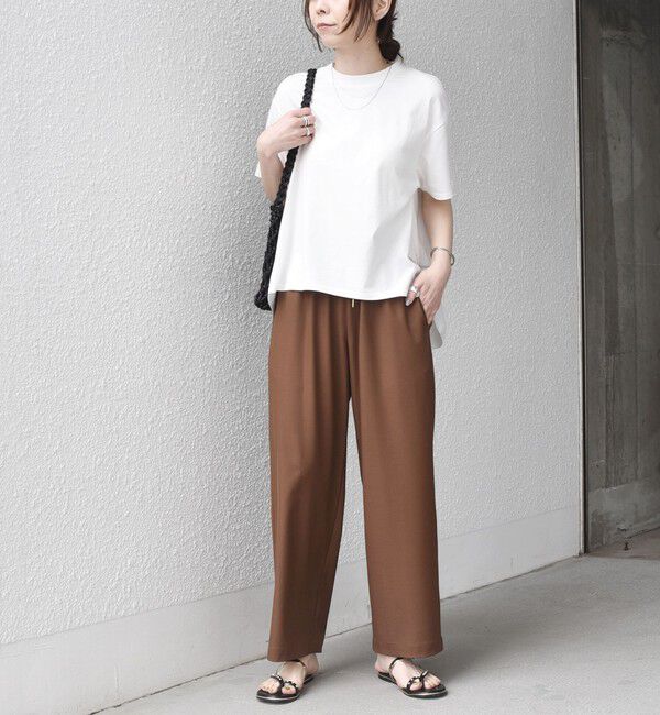SHIPS Colors 「SHIPS Colors:〈手洗い可能〉バックティアード デザイン カットソー」|Tシャツ・カットソー|