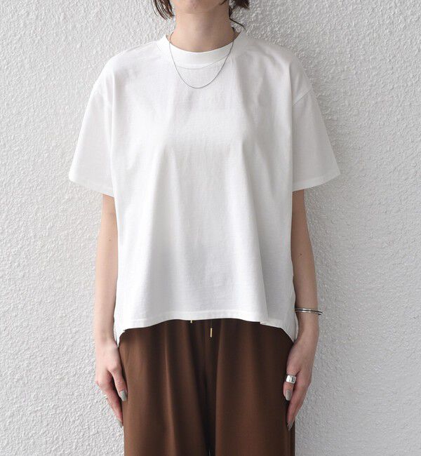 SHIPS Colors 「SHIPS Colors:〈手洗い可能〉バックティアード デザイン カットソー」|Tシャツ・カットソー|