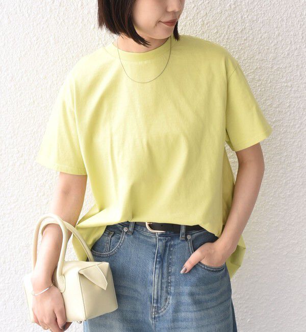SHIPS Colors 「SHIPS Colors:〈手洗い可能〉バックティアード デザイン カットソー」|Tシャツ・カットソー|