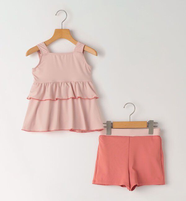 SHIPS KIDS「SHIPS KIDS:120～150cm /無地 セパレート スイムウェア」|その他|ピンク系