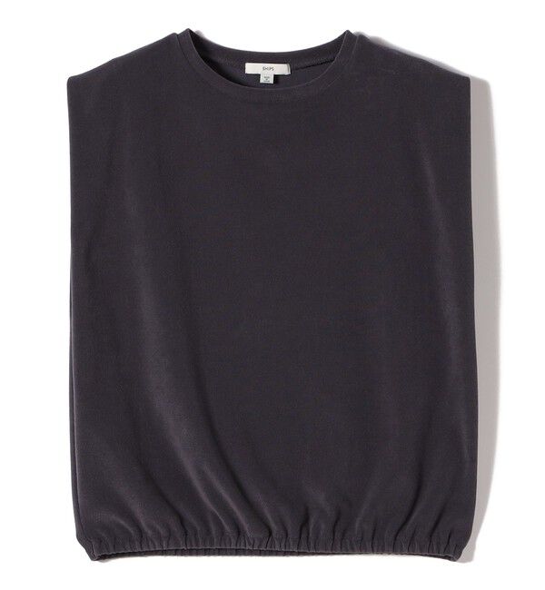 SHIPS for women「【実力派ベーシック】〈接触冷感/UVカット〉マイクロ パイル フレンチスリーブ プルオーバー」|Tシャツ・カットソー|