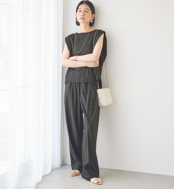 SHIPS for women「troisiemeCHACO: ビーズ ポシェット」|パーティーバッグ|