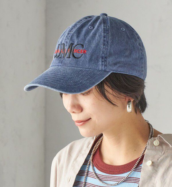 SHIPS for women「〈洗濯機可能〉J.J.MERCER: 刺繍 ロゴ キャップ」|キャップ・キャスケット|