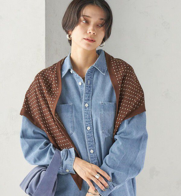 SHIPS for women「《予約》destin: Judy Triangle Bandana」|バンダナ・スカーフ|