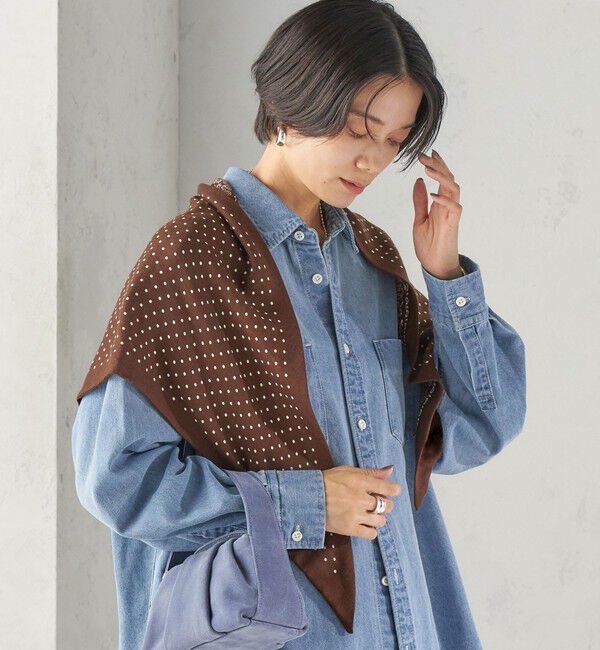 SHIPS for women「《予約》destin: Judy Triangle Bandana」|バンダナ・スカーフ|