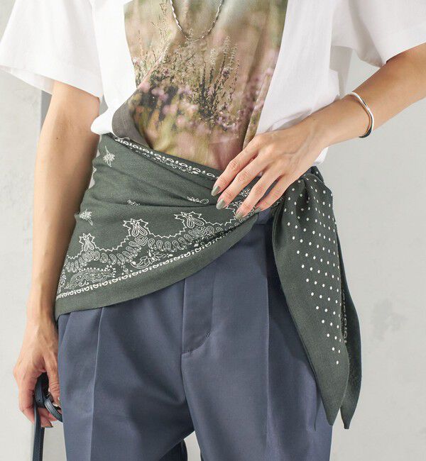 SHIPS for women「《予約》destin: Judy Triangle Bandana」|バンダナ・スカーフ|