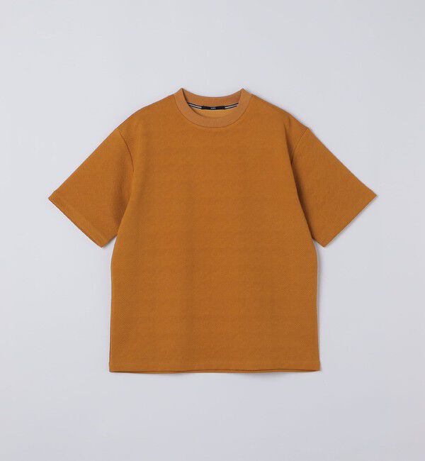 SHIPS「SHIPS: ハウンドトゥース 膨れ ジャカード ショートスリーブ Tシャツ」|Tシャツ・カットソー|