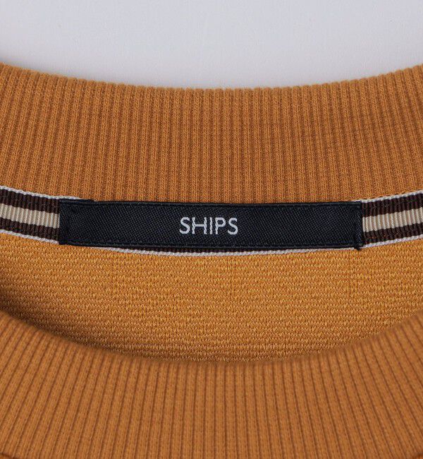 SHIPS「SHIPS: ハウンドトゥース 膨れ ジャカード ショートスリーブ Tシャツ」|Tシャツ・カットソー|