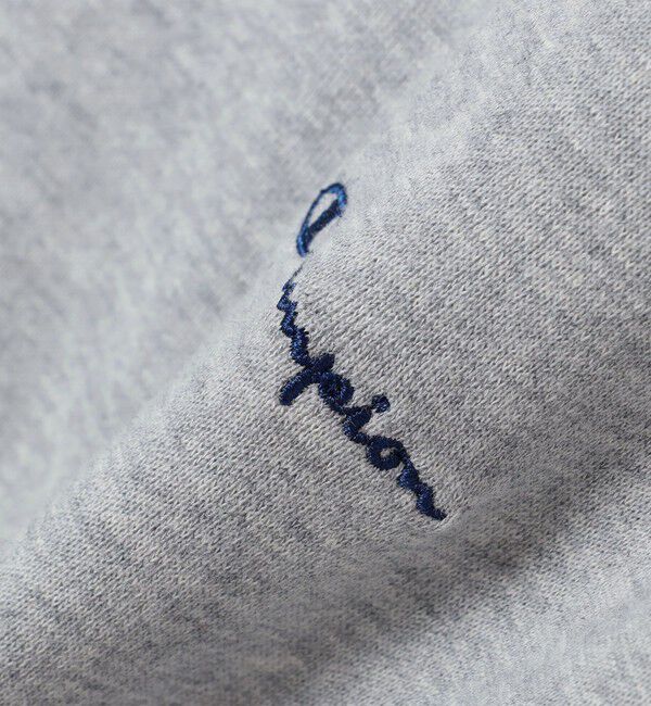 SHIPS any「【SHIPS any別注】Champion: ワンポイント ロゴ 刺繍 ステッチ リラックス スウェット◆」|スウェット・ジャージ|