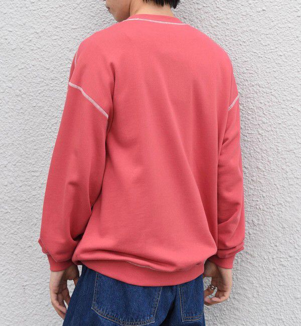 SHIPS any「【SHIPS any別注】Champion: ワンポイント ロゴ 刺繍 ステッチ リラックス スウェット◆」|スウェット・ジャージ|