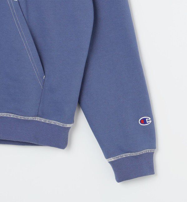 SHIPS any「【SHIPS any別注】Champion: ワンポイント ロゴ 刺繍 ステッチ リラックス スウェット◆」|スウェット・ジャージ|