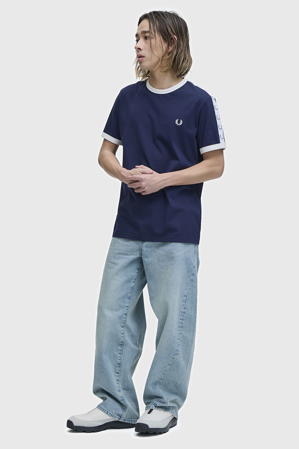 FRED PERRY 「Taped Ringer T-Shirt／テープリンガーＴシャツ」|Tシャツ・カットソー|