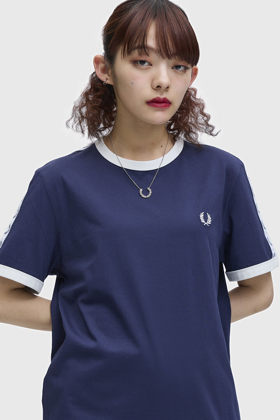 FRED PERRY 「Taped Ringer T-Shirt／テープリンガーＴシャツ」|Tシャツ・カットソー|