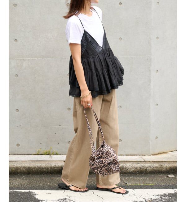 OUTDOOR PRODUCTS Usual Things「レースフリルキャミ」|シャツ・ブラウス|