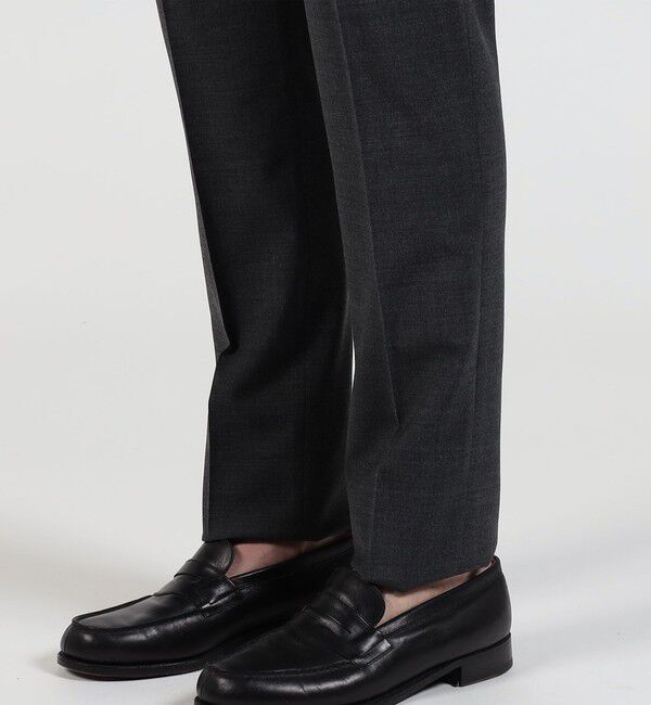 TOMORROWLAND BUYING WEAR「PT TORINO Gentleman Fit ポリエステルウール 1プリーツ スリムスラックス」|スラックス|
