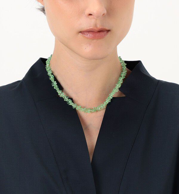 TOMORROWLAND GOODS「【別注】Sisi Joia CORI PALE GREEN ネックレス」|ネックレス|