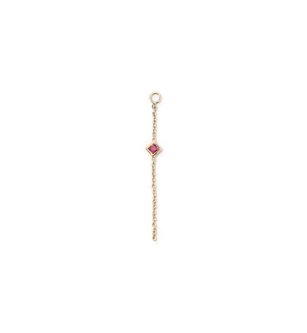TOMORROWLAND GOODS「Metier Single Princess Gems  片耳ピアスチャーム」|その他|