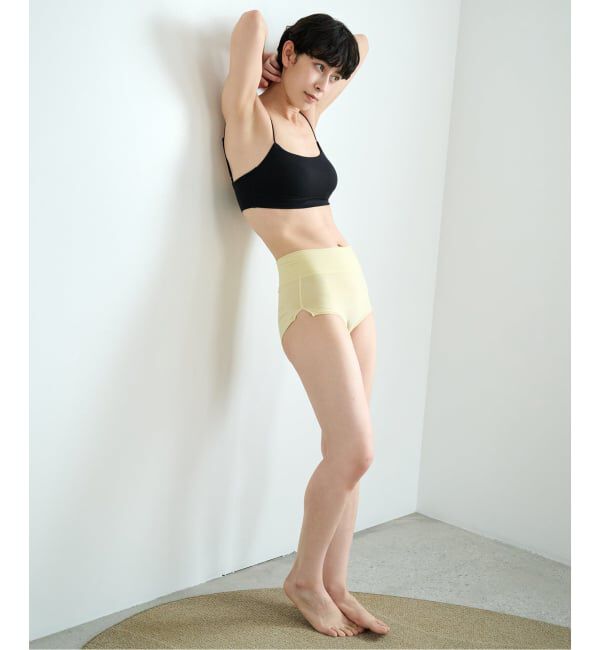 EMILYWEEK「【NEUTRAL】オーガニックコットン混カバレッジショーツ（イエロー）」|インナー|
