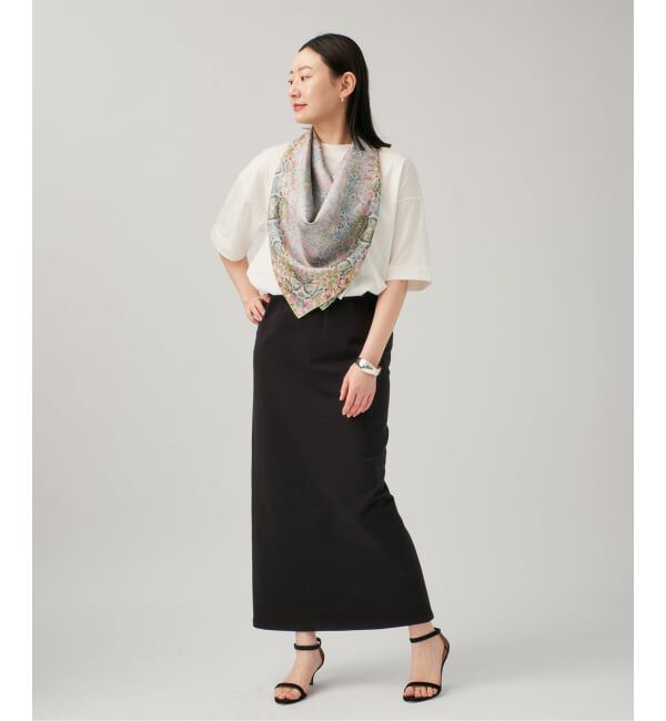 VERMEIL par iena「PIERRE LOUIS MASCIA ピエール ルイマーシャ Scarf 90x90cm 517702/101」|バンダナ・スカーフ|