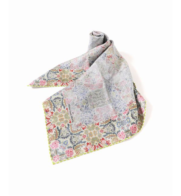VERMEIL par iena「PIERRE LOUIS MASCIA ピエール ルイマーシャ Scarf 90x90cm 517702/101」|バンダナ・スカーフ|