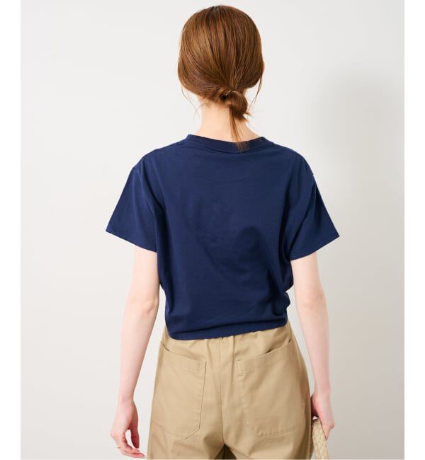 SLOBE IENA「GDC/ガールズデパートメントクラブ KNOT TEE GDC26A005」|Tシャツ・カットソー|