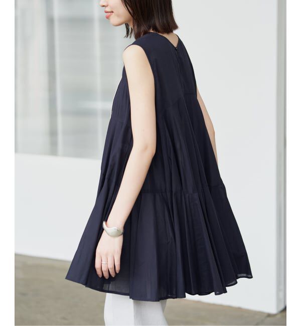 SLOBE IENA「《WEB限定》パネルフレアーブラウス」|シャツ・ブラウス|