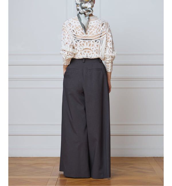 IENA LA BOUCLE「《予約》IENA LA BOUCLE バテンレースブラウス」|シャツ・ブラウス|