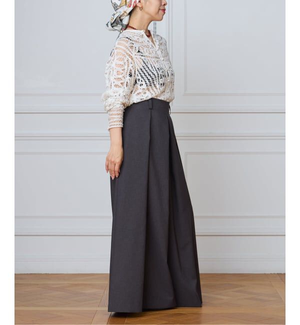 IENA LA BOUCLE「《予約》IENA LA BOUCLE バテンレースブラウス」|シャツ・ブラウス|