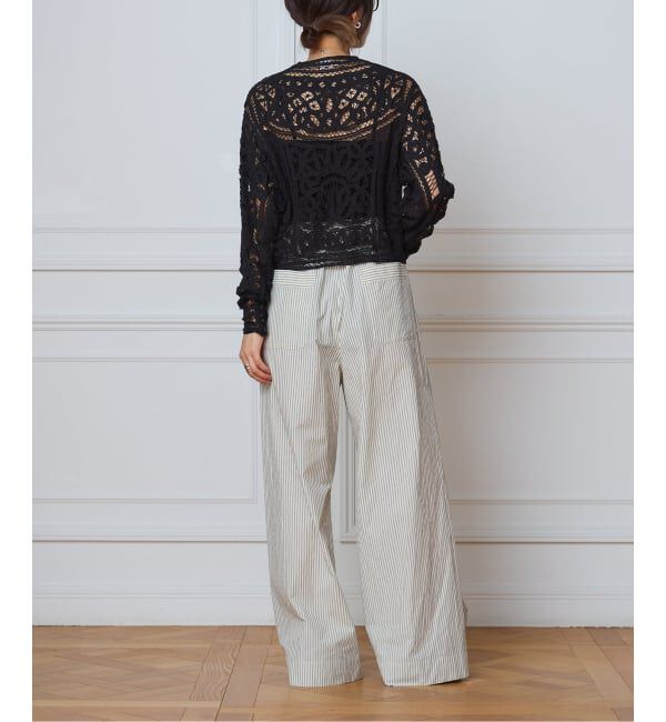 IENA LA BOUCLE「《予約》IENA LA BOUCLE バテンレースブラウス」|シャツ・ブラウス|