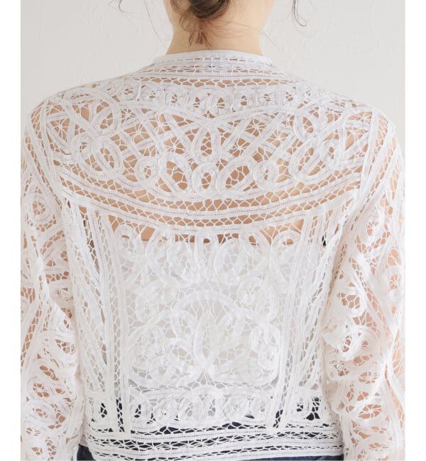 IENA LA BOUCLE「《予約》IENA LA BOUCLE バテンレースブラウス」|シャツ・ブラウス|