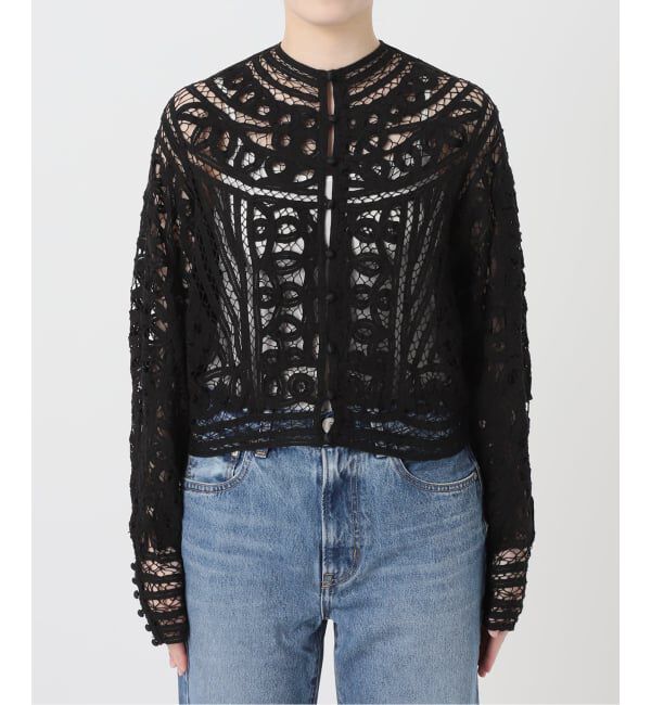 IENA LA BOUCLE「《予約》IENA LA BOUCLE バテンレースブラウス」|シャツ・ブラウス|