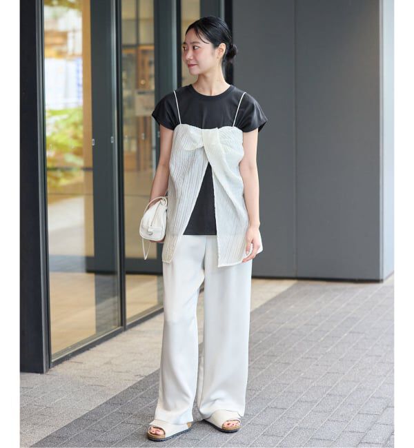IENA「《追加9/新色あり》ラウンドテールプルオーバー」|Tシャツ・カットソー|