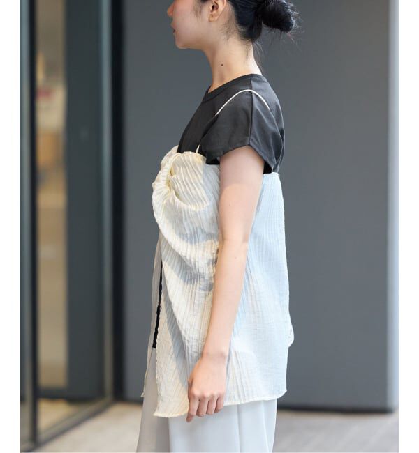 IENA「《追加9/新色あり》ラウンドテールプルオーバー」|Tシャツ・カットソー|