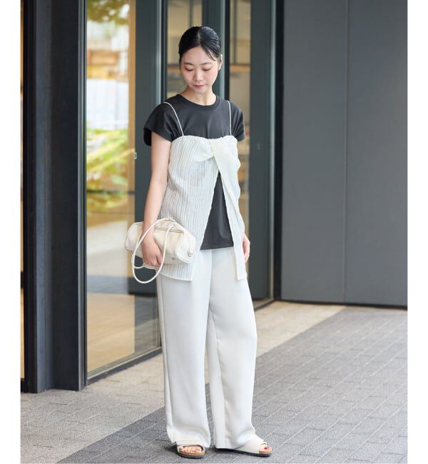 IENA「《追加9/新色あり》ラウンドテールプルオーバー」|Tシャツ・カットソー|