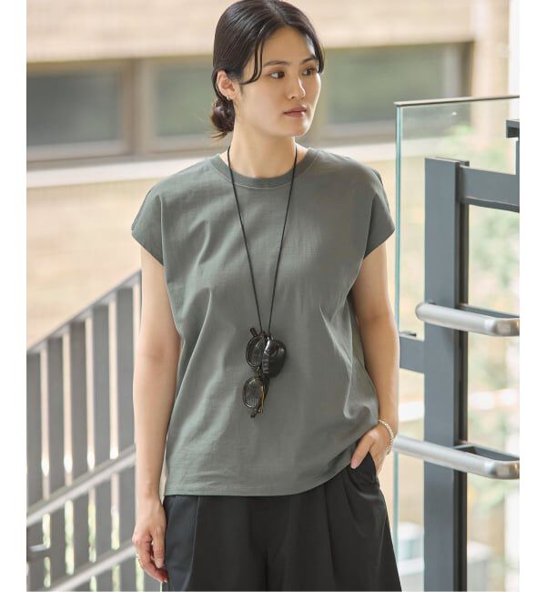 IENA「《追加9/新色あり》ラウンドテールプルオーバー」|Tシャツ・カットソー|