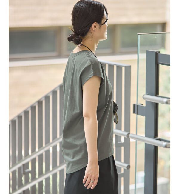 IENA「《追加9/新色あり》ラウンドテールプルオーバー」|Tシャツ・カットソー|