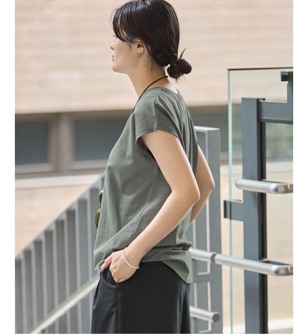 IENA「《追加9/新色あり》ラウンドテールプルオーバー」|Tシャツ・カットソー|