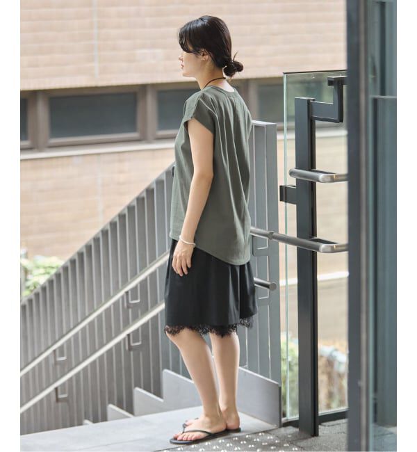 IENA「《追加9/新色あり》ラウンドテールプルオーバー」|Tシャツ・カットソー|