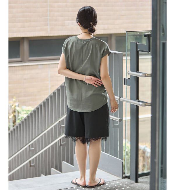 IENA「《追加9/新色あり》ラウンドテールプルオーバー」|Tシャツ・カットソー|