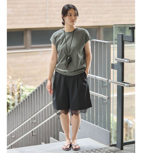 IENA「《追加9/新色あり》ラウンドテールプルオーバー」|Tシャツ・カットソー|