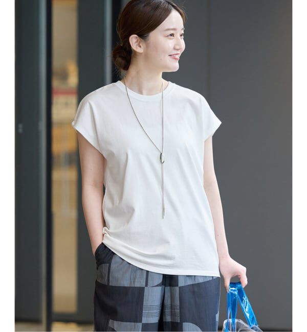 IENA「《追加9/新色あり》ラウンドテールプルオーバー」|Tシャツ・カットソー|