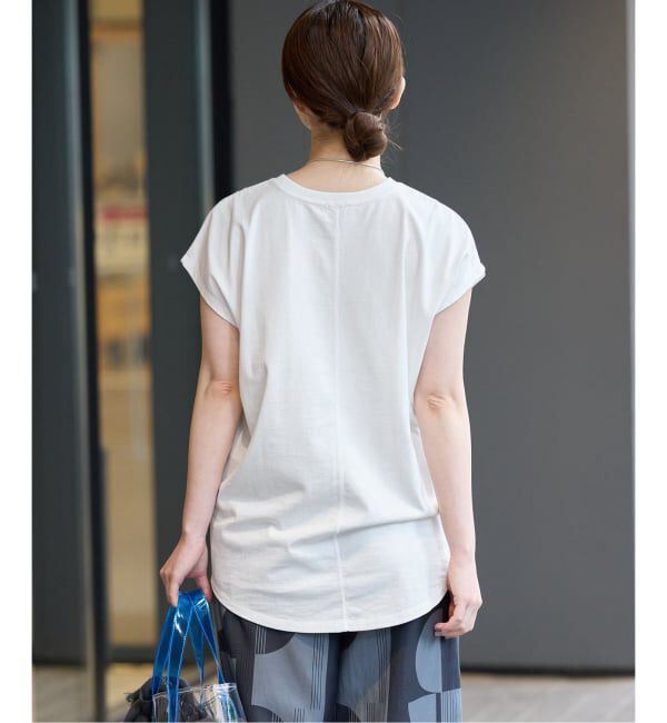 IENA「《追加9/新色あり》ラウンドテールプルオーバー」|Tシャツ・カットソー|