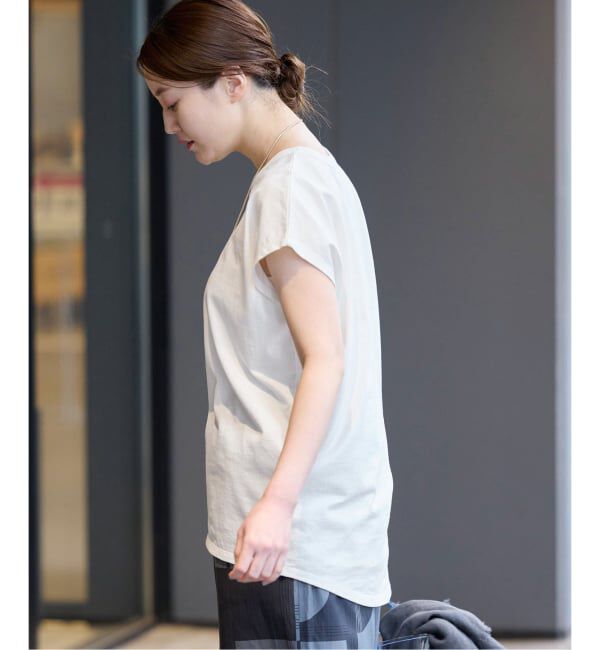 IENA「《追加9/新色あり》ラウンドテールプルオーバー」|Tシャツ・カットソー|