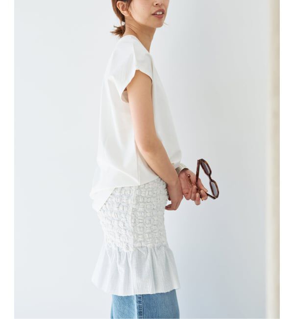 IENA「《追加9/新色あり》ラウンドテールプルオーバー」|Tシャツ・カットソー|