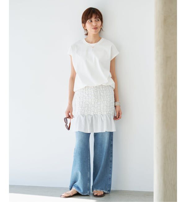 IENA「《追加9/新色あり》ラウンドテールプルオーバー」|Tシャツ・カットソー|