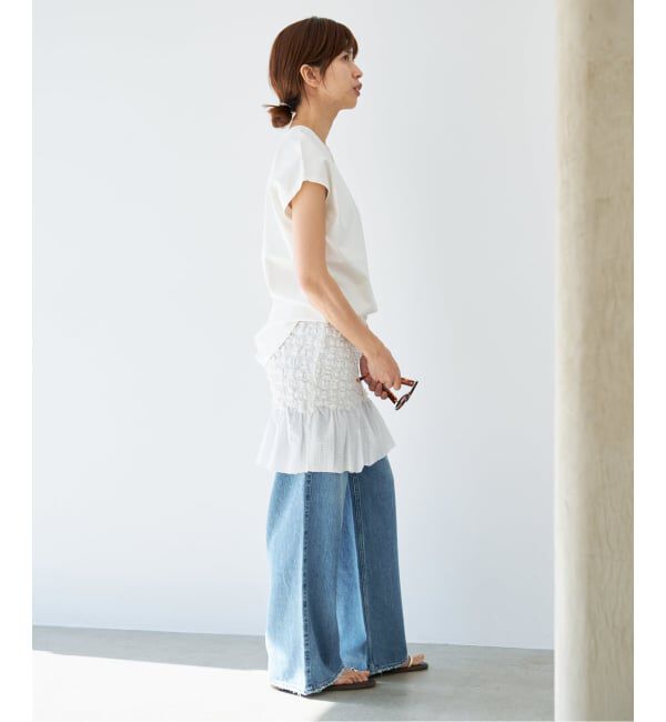 IENA「《追加9/新色あり》ラウンドテールプルオーバー」|Tシャツ・カットソー|
